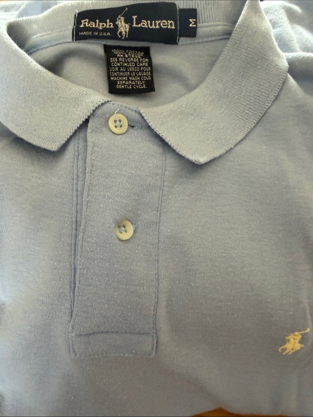 3Men/UnisexRalphLauren PreppyClassic BreathableSoftestCotton Embroidered PonyS:M - Picture 3 of 13